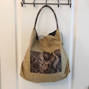 Reversible Falchi Tan and Brown Bag